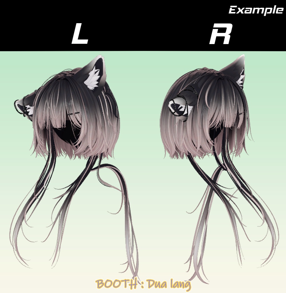 【Sassy Neko】Mask、Main color2Texture