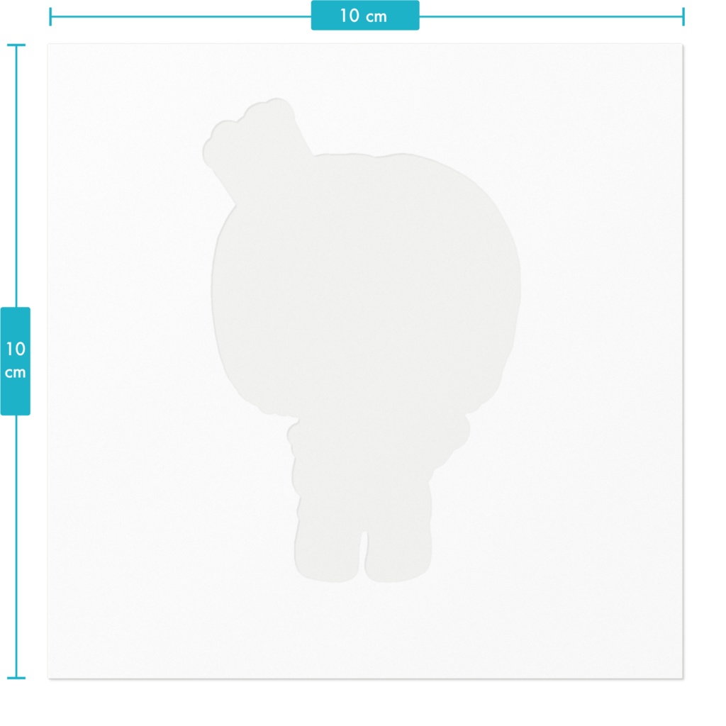 女王様片割れのステッカー