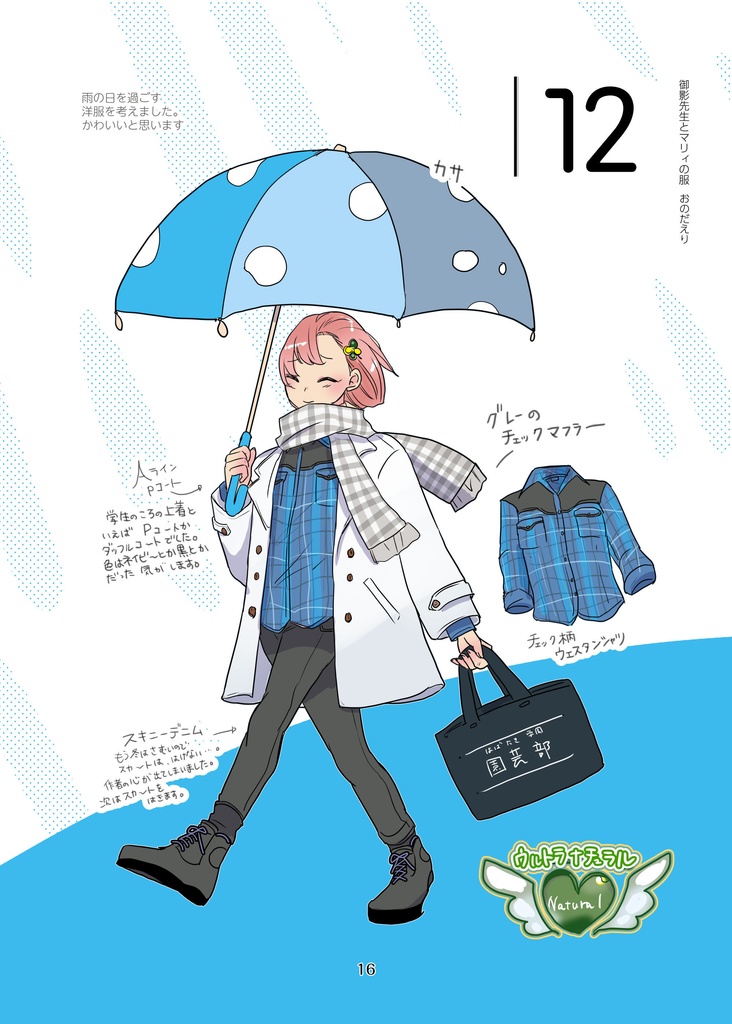 御影先生とマリィの服(pixiv factoryバージョン)