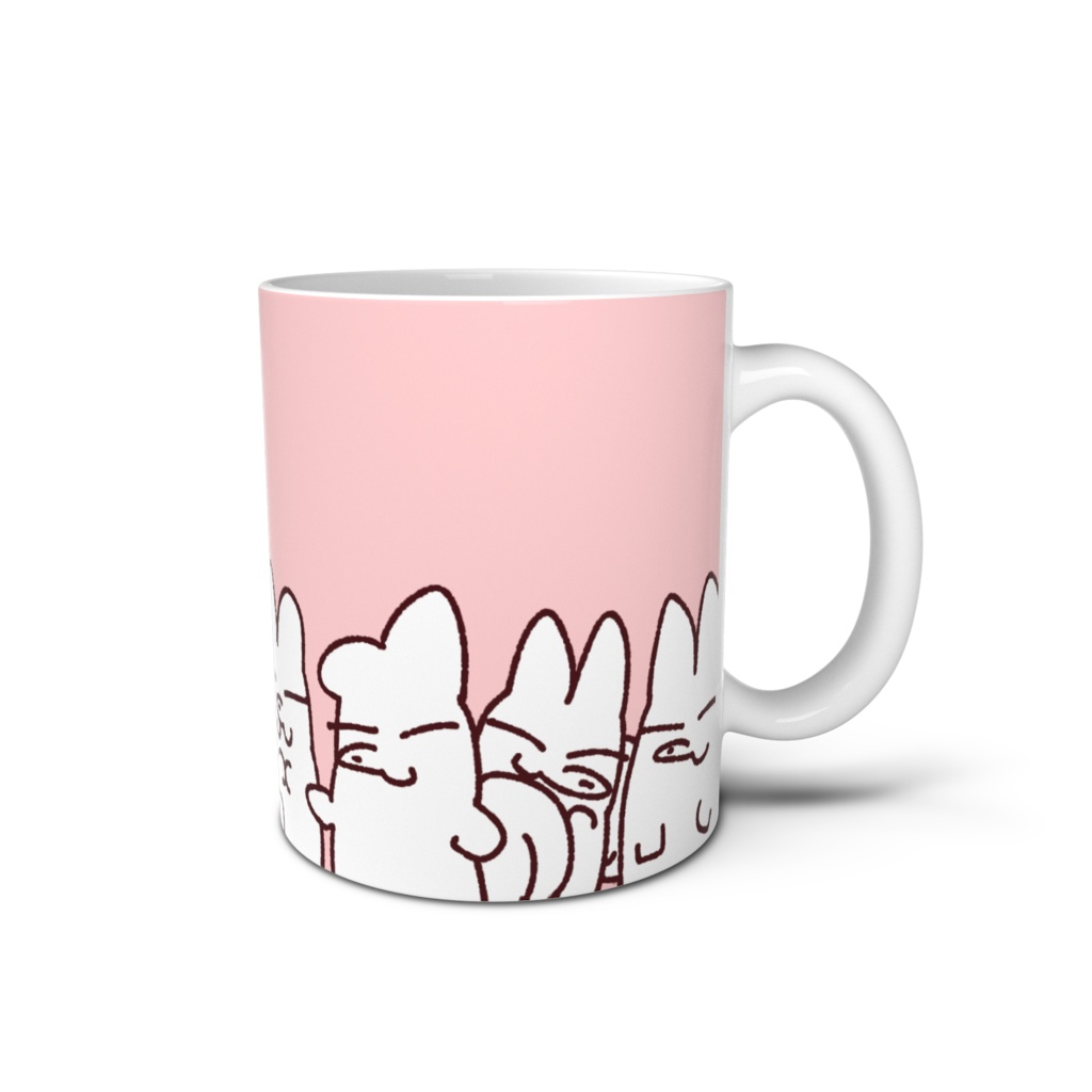 もちつねちゃん - マグカップ