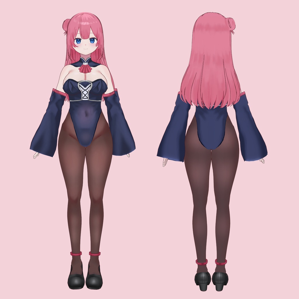 オリジナル3Dモデル ルーナ-Luna-