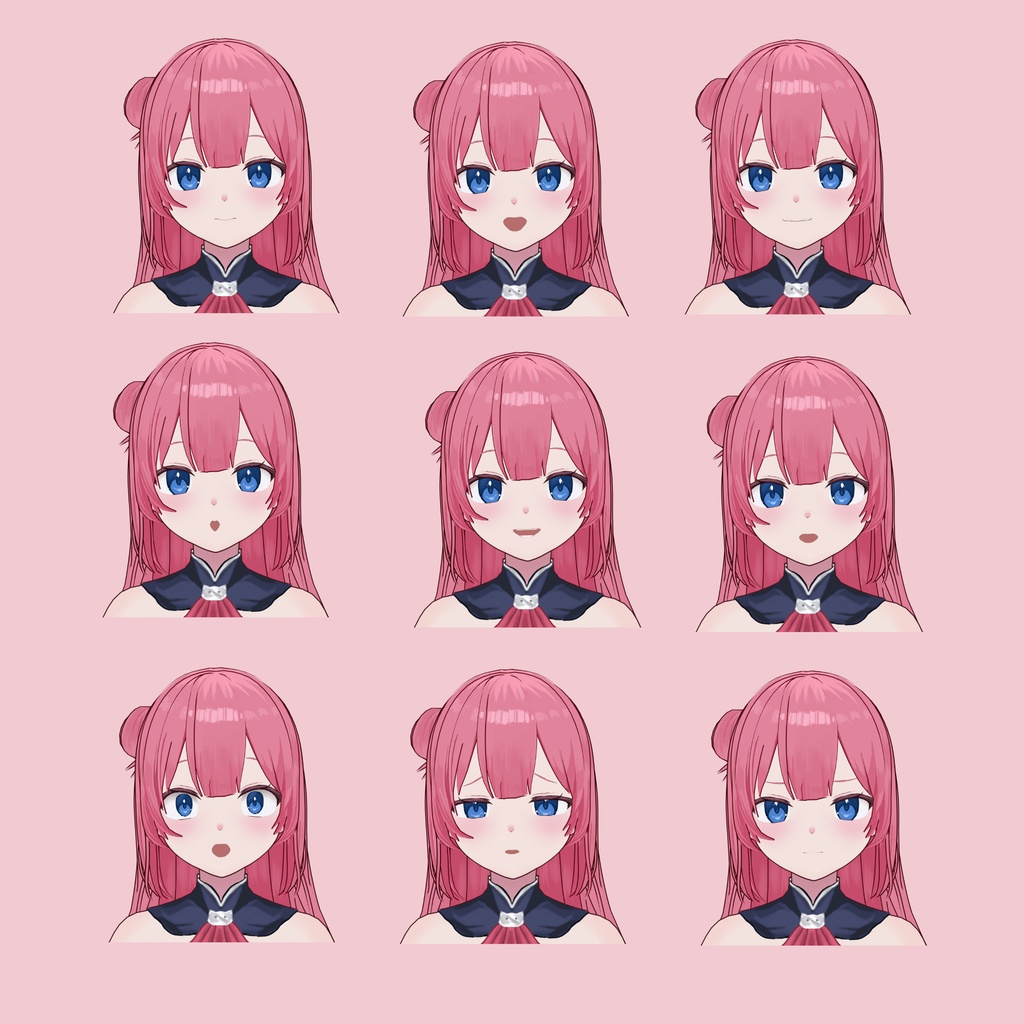 オリジナル3Dモデル ルーナ-Luna-