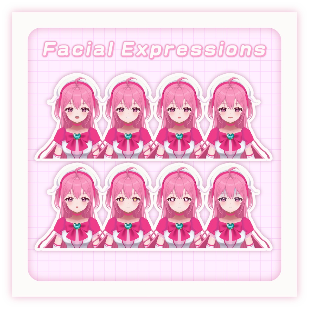 魔法少女リーナ / オリジナル3Dモデル