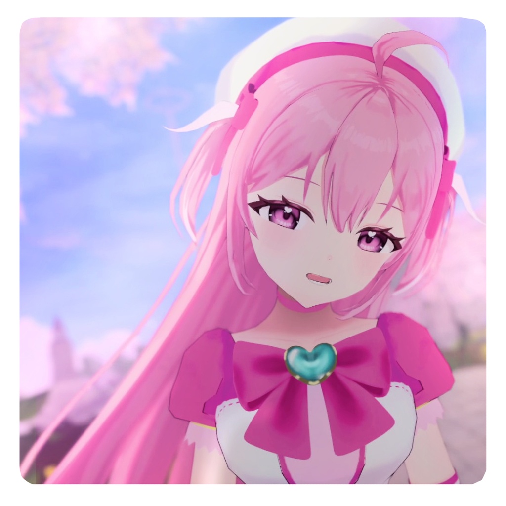 魔法少女リーナ / オリジナル3Dモデル