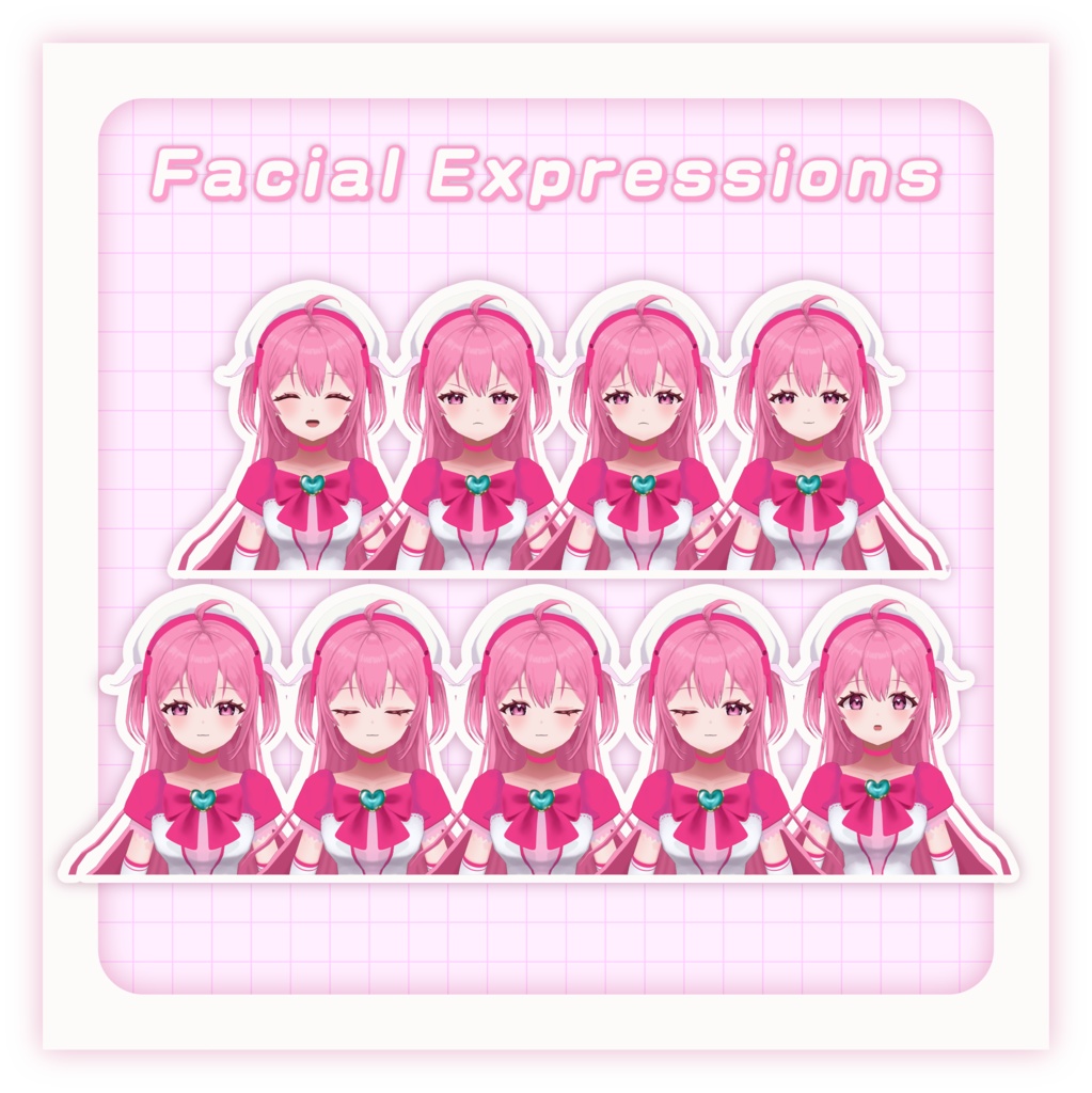 魔法少女リーナ / オリジナル3Dモデル