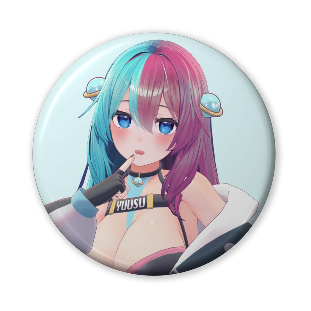 【缶バッチ】ゆうすちゃん缶バッチ
