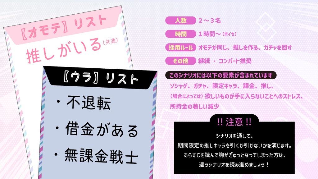 オモテウラデイズ 【ストリテラ シナリオ集】