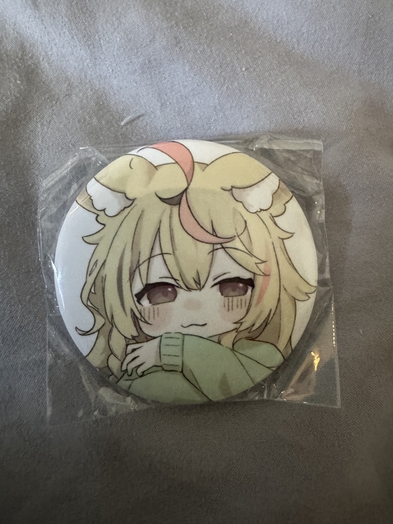 おまる氏缶バッジB