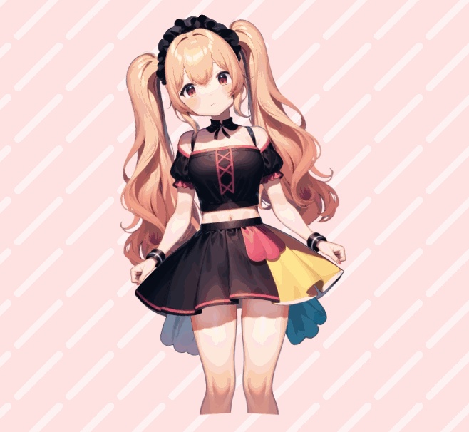 【Live2D model】twintailGirl