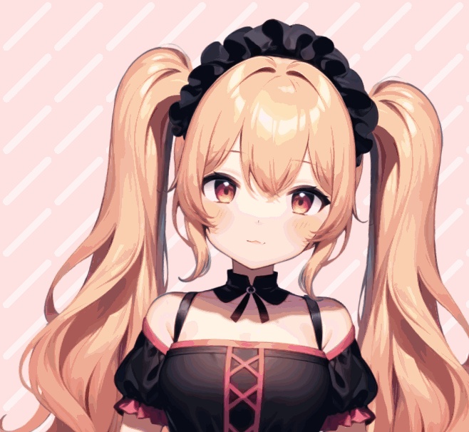 【Live2D model】twintailGirl
