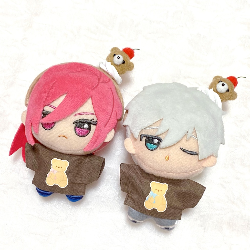 ホイップくまちゃんカチューシャ ちびぐるみ 10cmぬい 16cmぬい