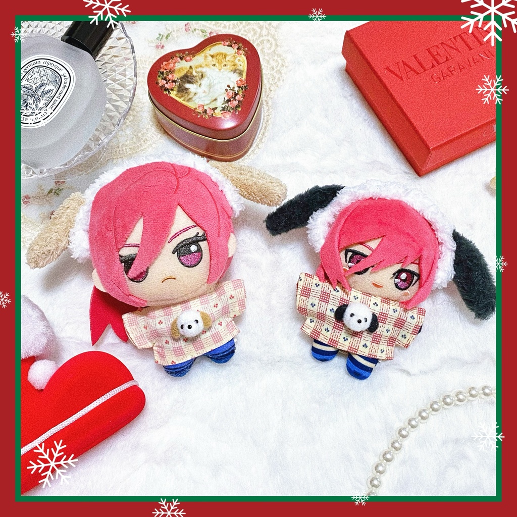 わんちゃん立体トップス&いぬ耳カチューシャ