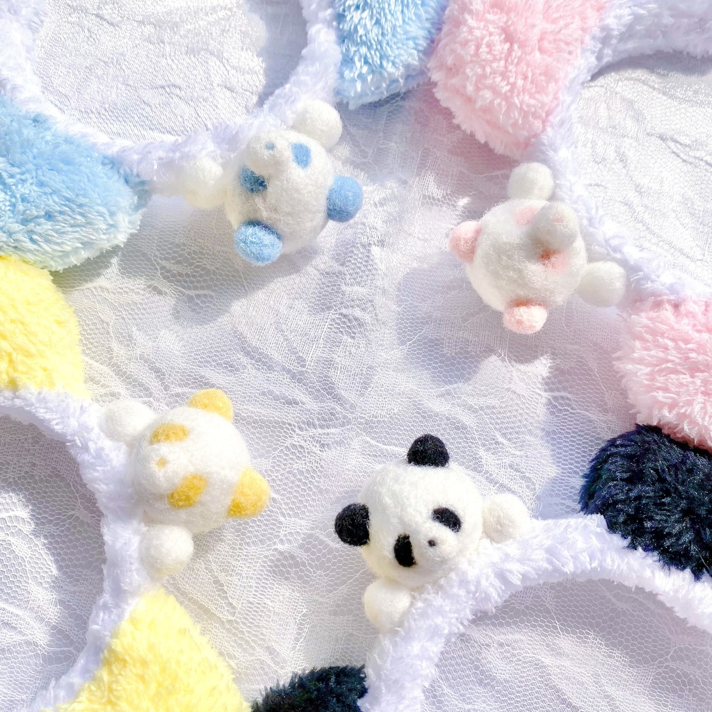 パンダカチューシャ(16cmサイズ)