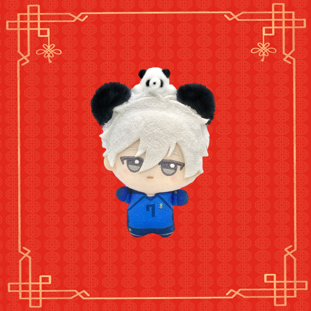 パンダカチューシャ(黒)