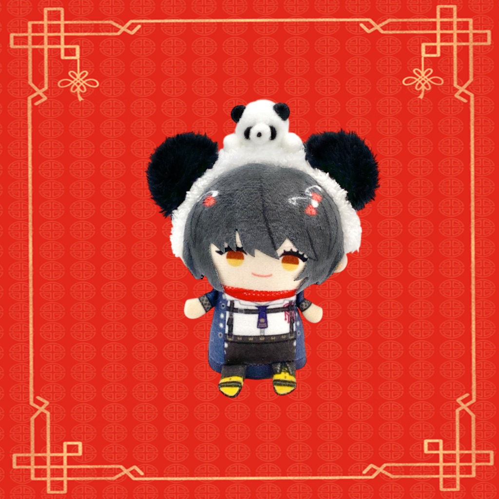 パンダカチューシャ(黒)