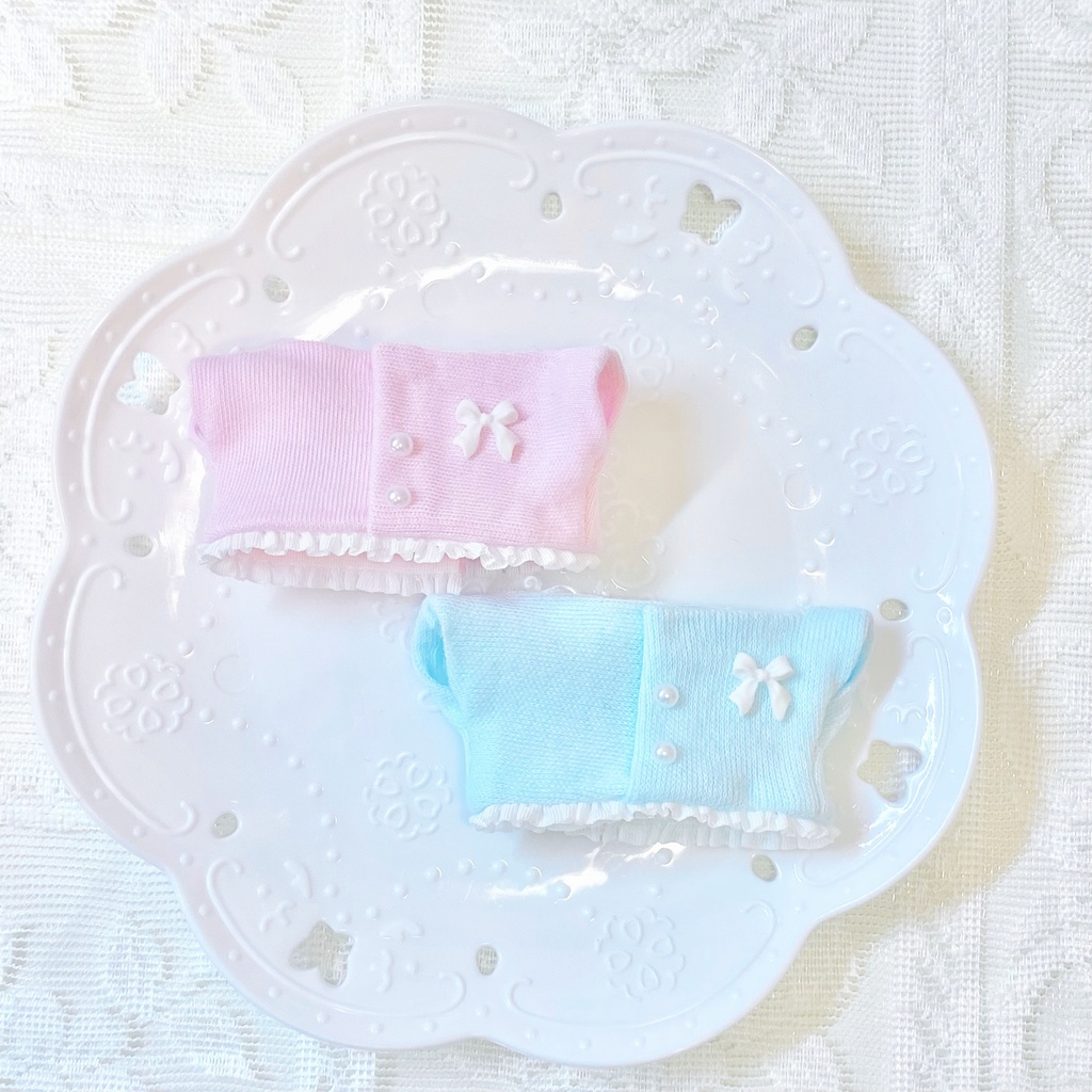 リボンカーディガン風トップス