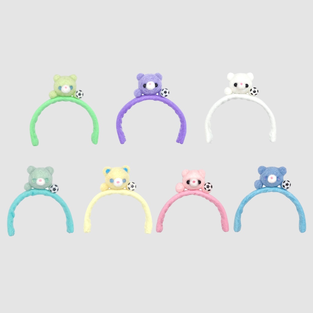 クマサッカーカチューシャ