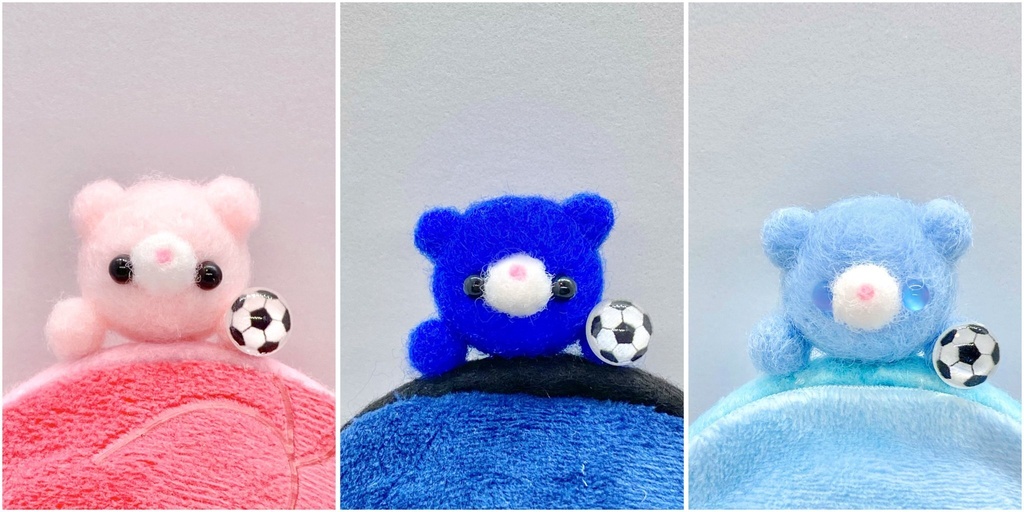 クマサッカーカチューシャ