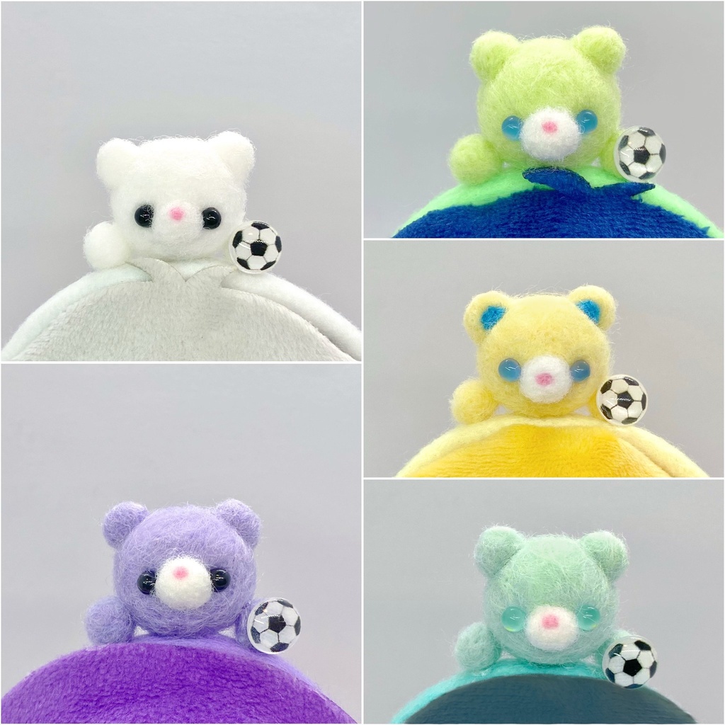 クマサッカーカチューシャ