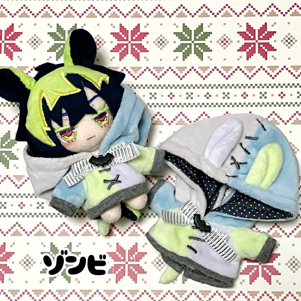 【Sサイズ/Mサイズ】こうもりみみハロウィンパーカー(全3種)