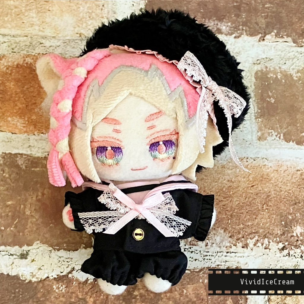 【10cm】うさみみゴシックセーラーセット