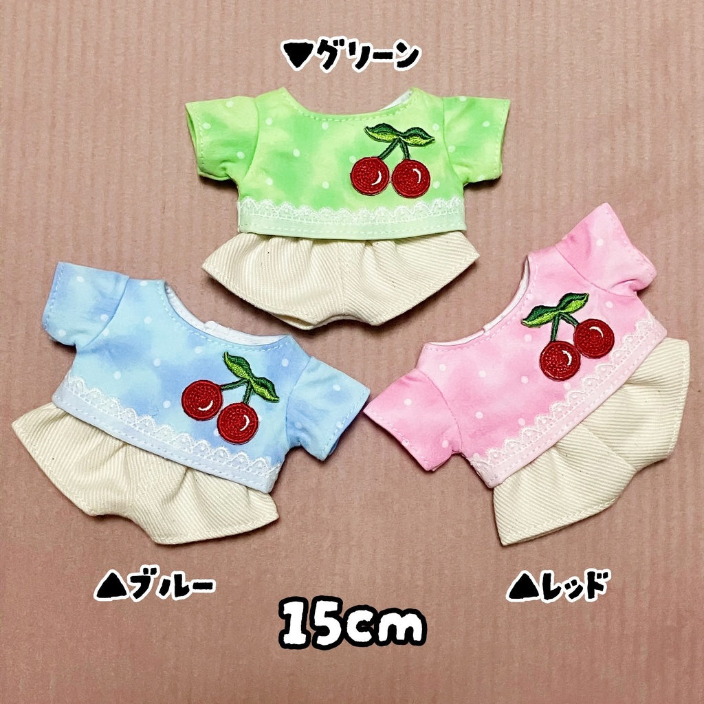 【10cm/15cm】クリームソーダTシャツセット