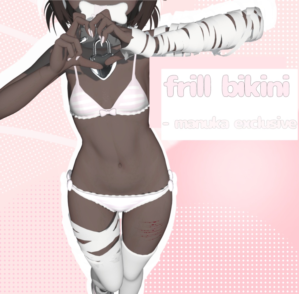 ‎♡ Frill bikini for manuka ‎♡ 