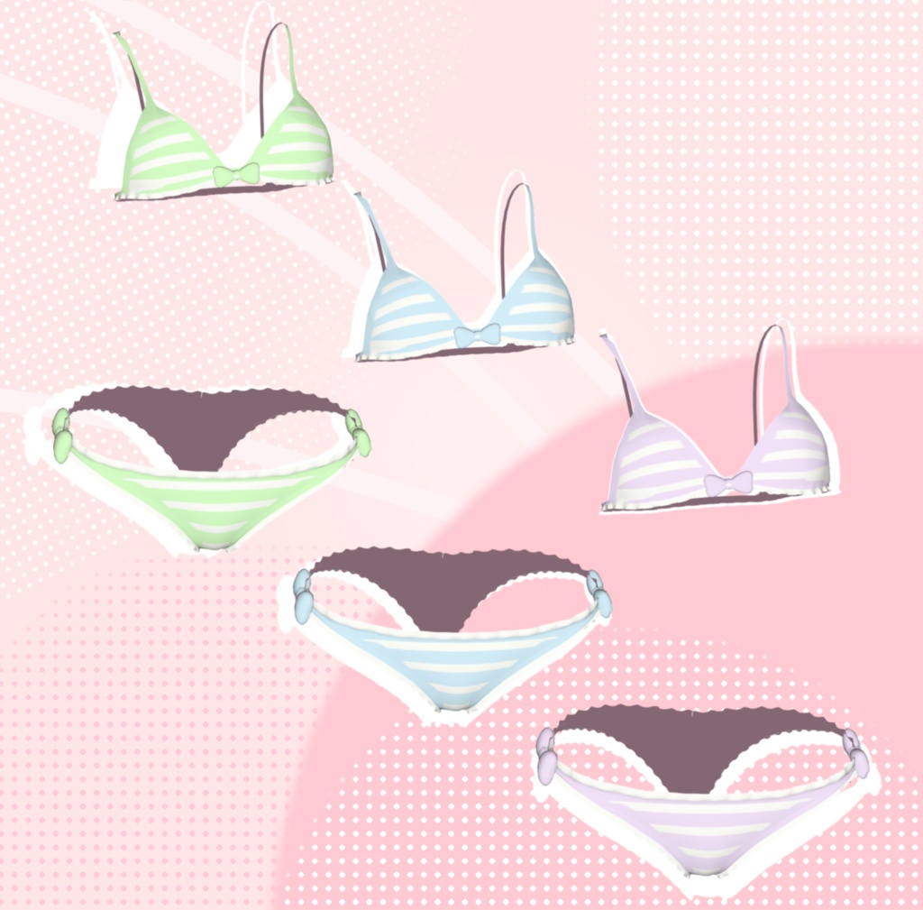 ♡ Frill bikini for manuka ♡