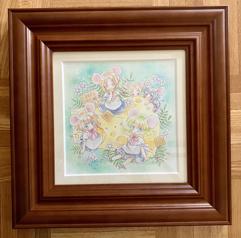 <チーズをたっぷり>