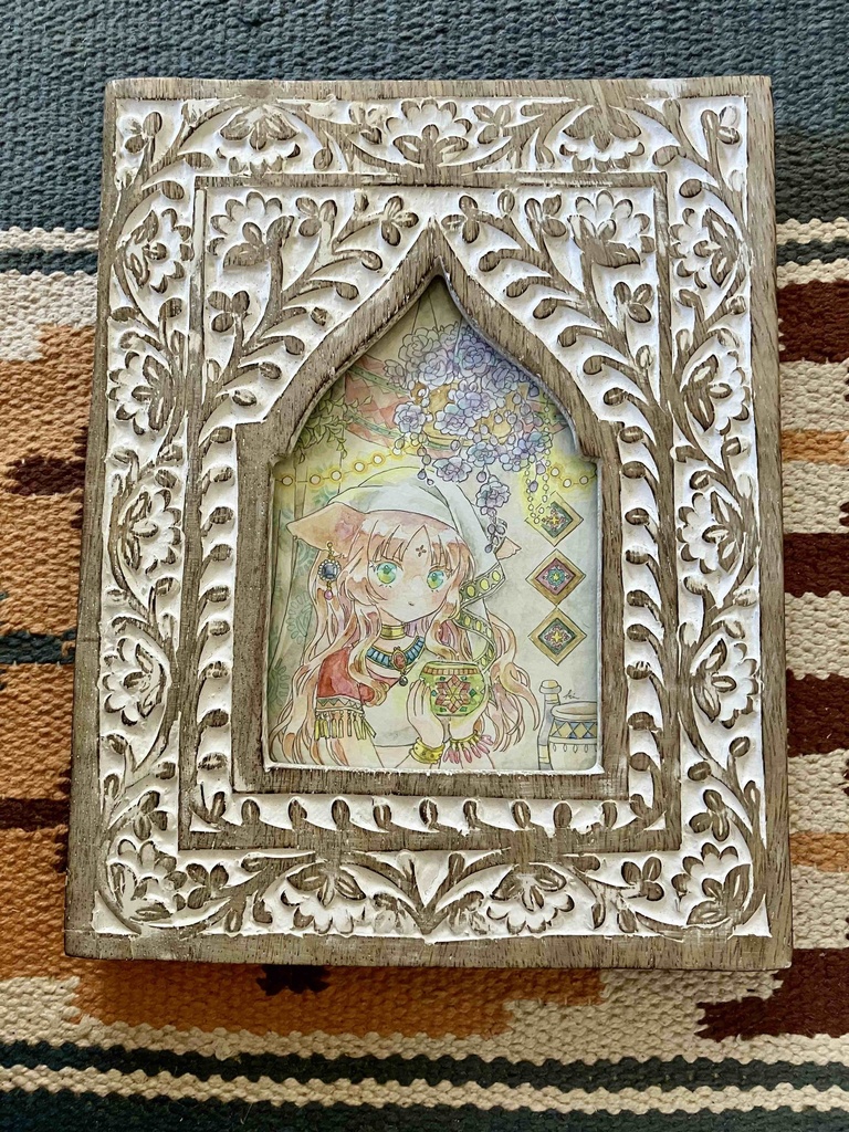 <窓辺の君へ><異国の窓辺>