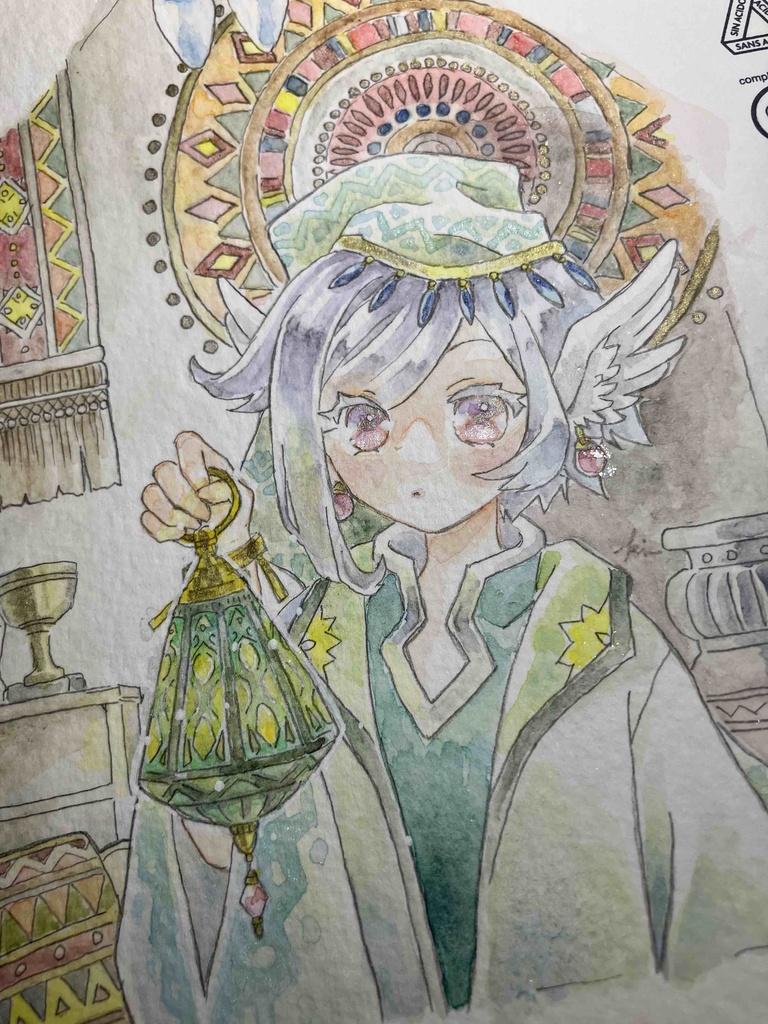 <窓辺の君へ><異国の窓辺>