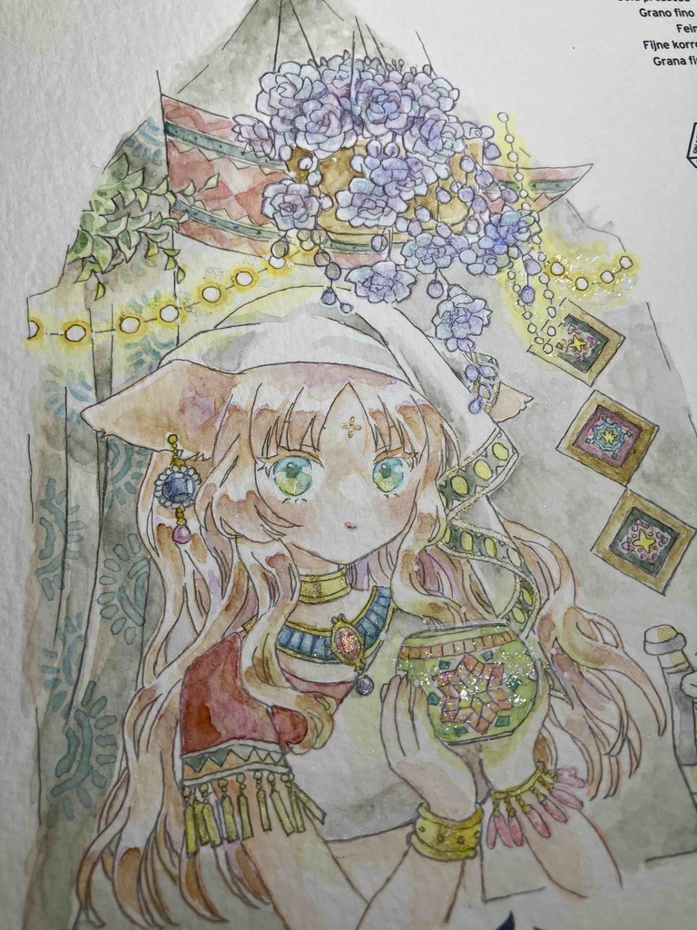 <窓辺の君へ><異国の窓辺>