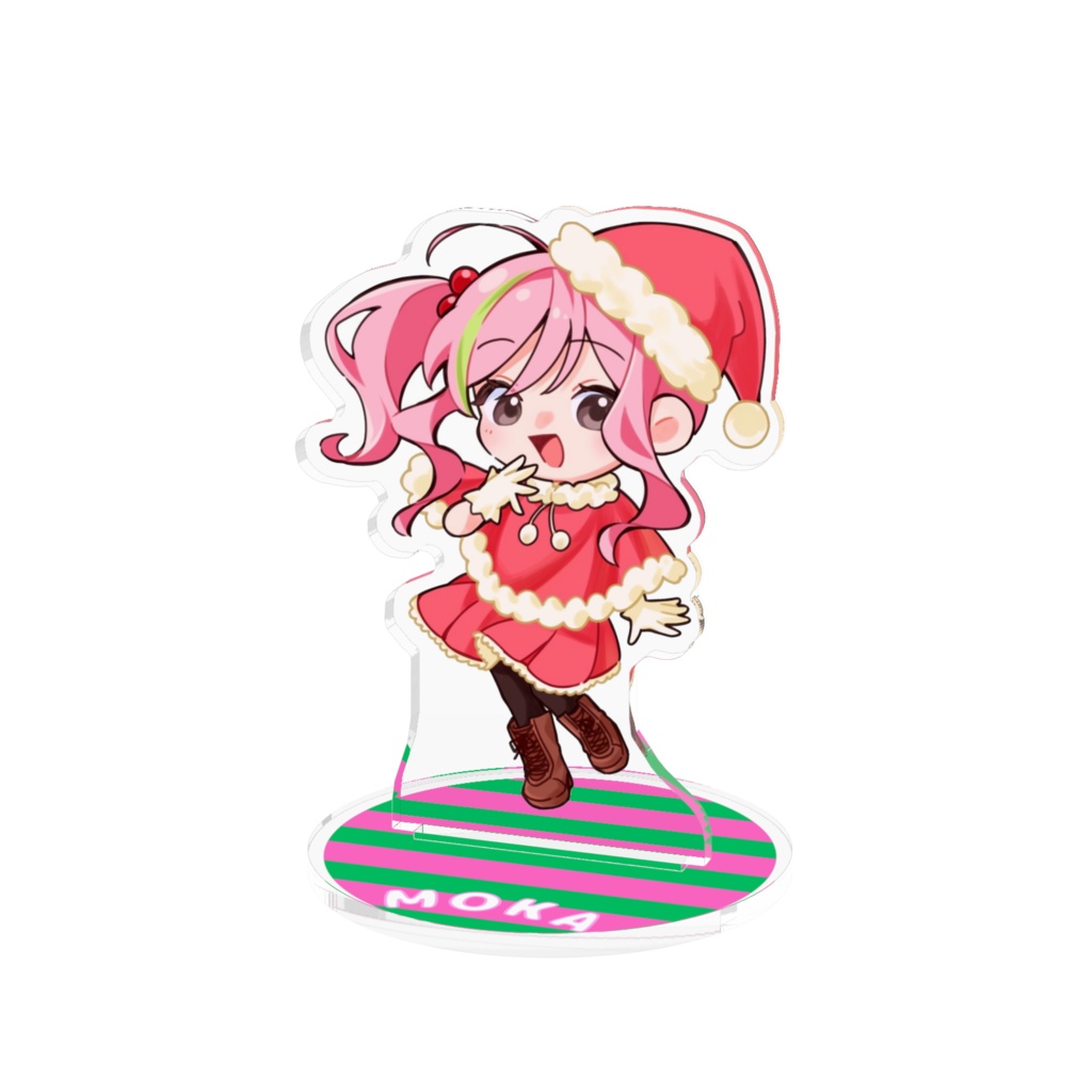 クリスマスモかアクリルスタンド