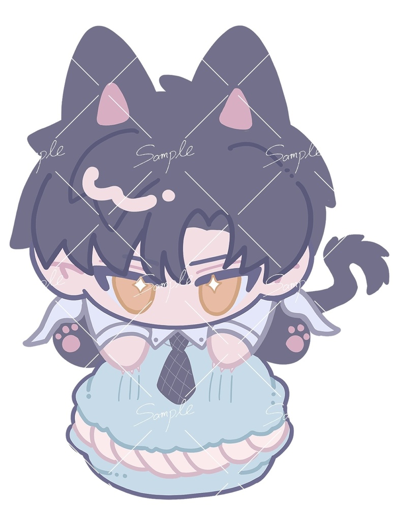 レイ ねこアクキー