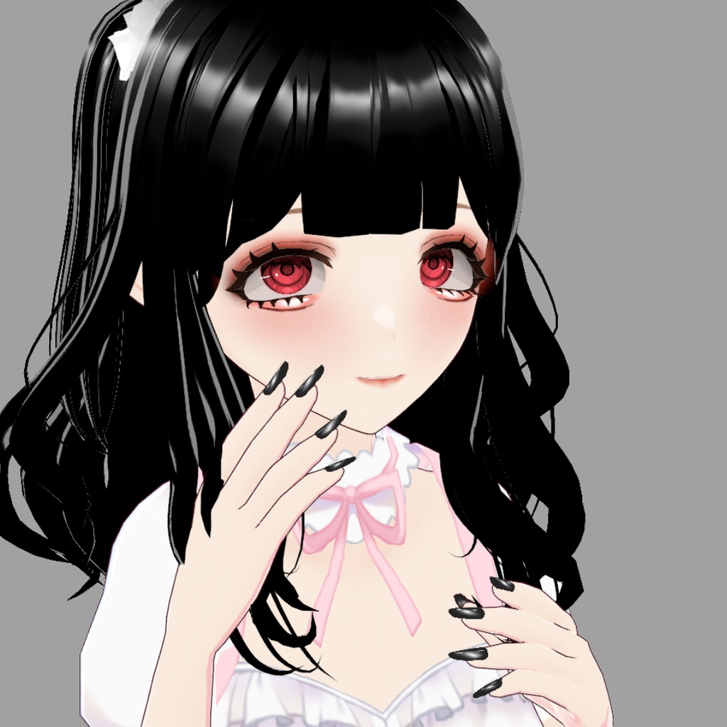 【Vroid】マグネットネイル/cat eye nails