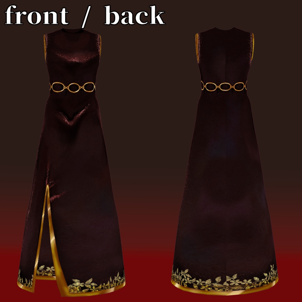 【Release Sele!1200JPY→900JPY】Night Gala-Noble Vampire-【VRoid】
