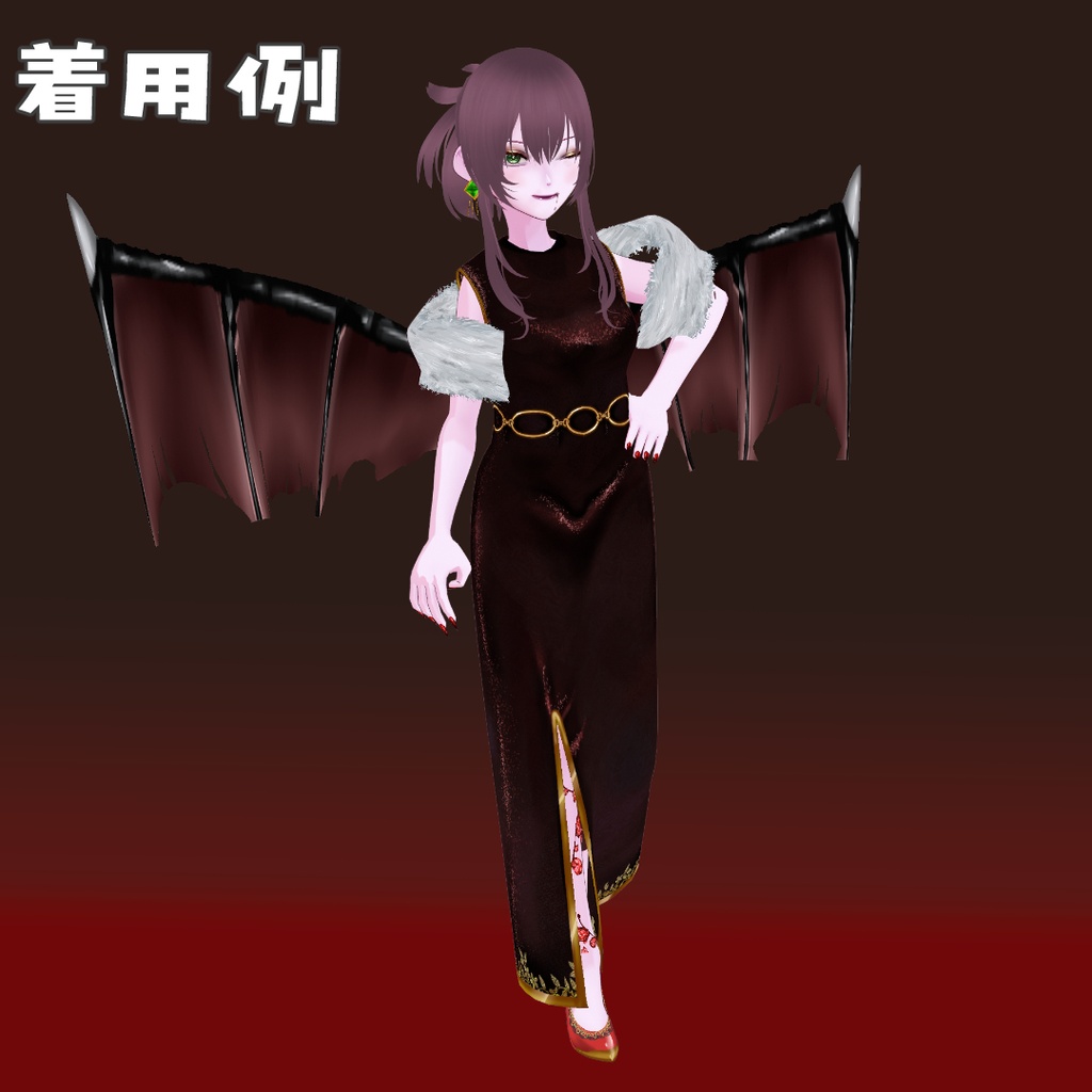 【Release Sele!1200JPY→900JPY】Night Gala-Noble Vampire-【VRoid】
