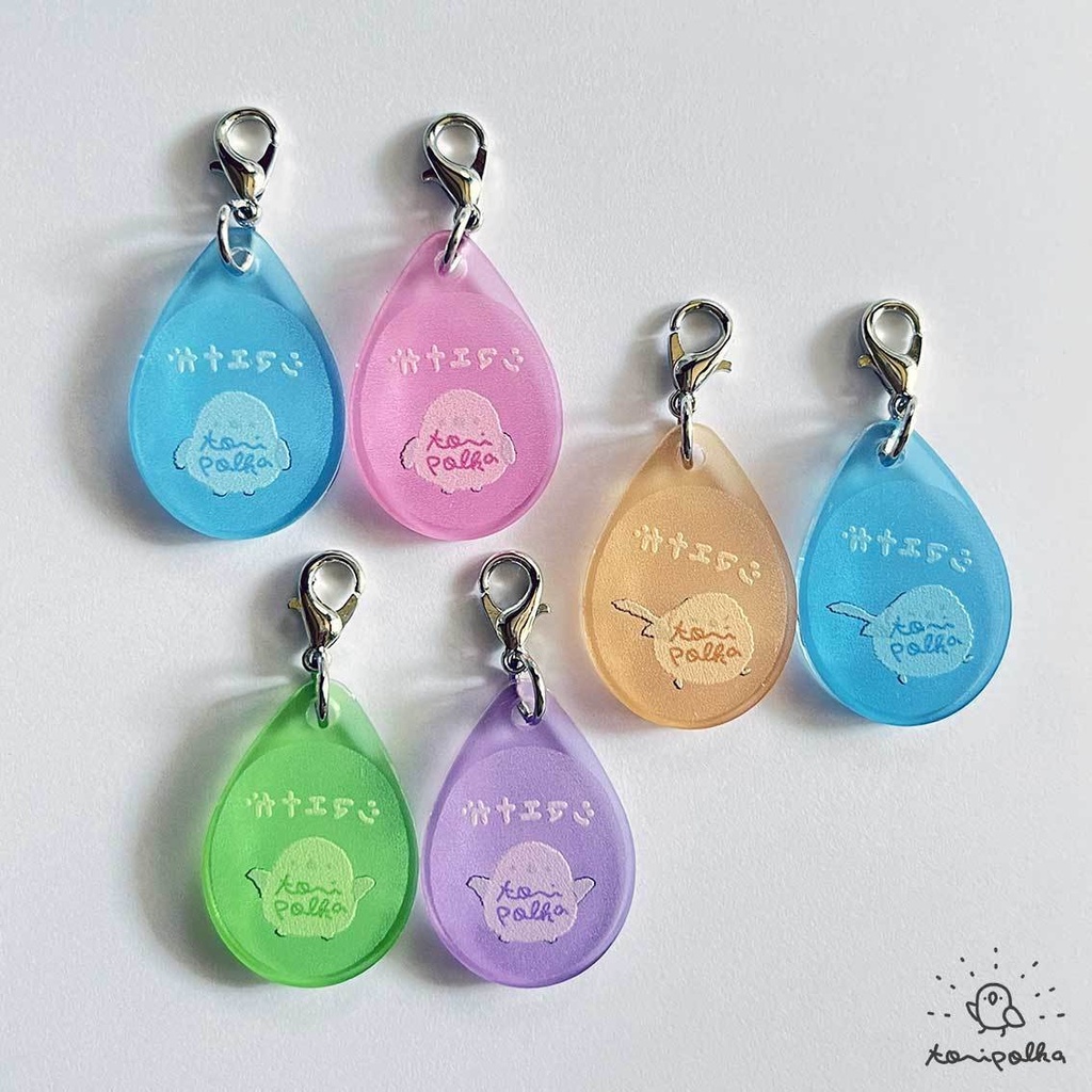 クリアチャーム シマエナガ