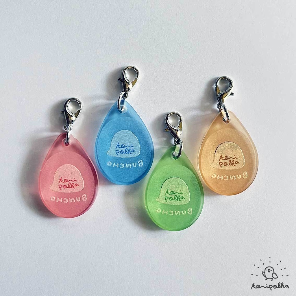 クリアチャーム 文鳥