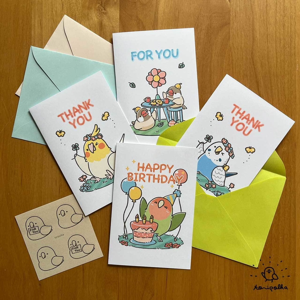 グリーティングカード コザクラ 7種