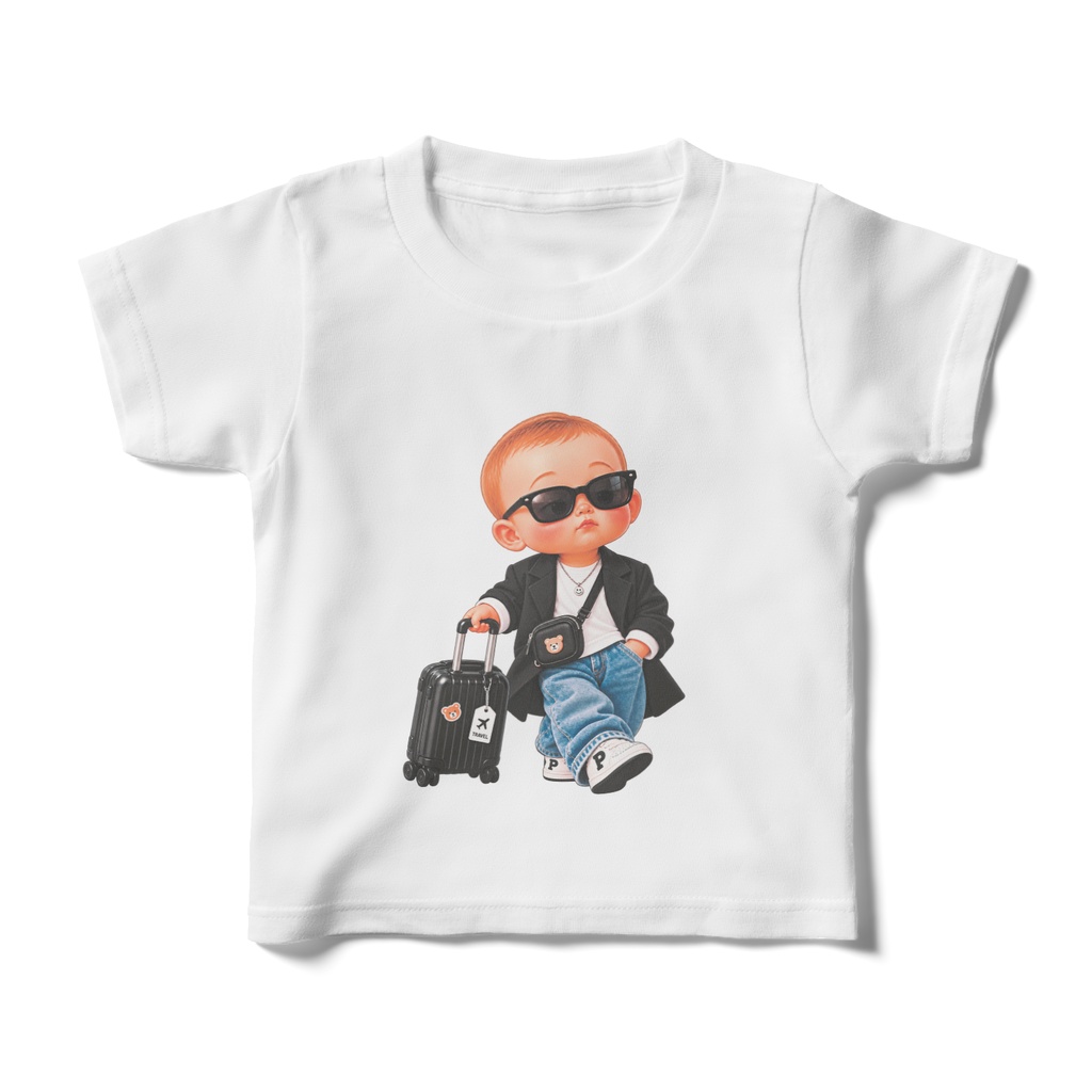 PPOJAKI TRAVEL キッズTシャツ