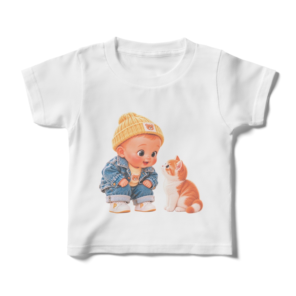 PPOJAKI LITTLE FRIENDS キッズTシャツ