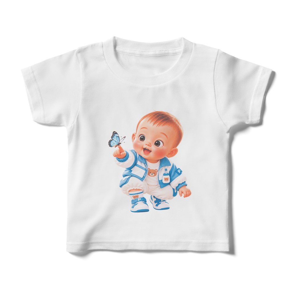 PPOJAKI BUTTERFLY キッズTシャツ