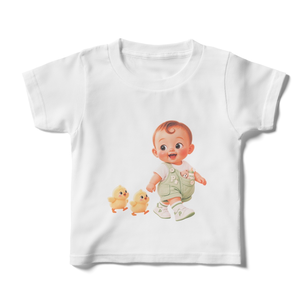PPOJAKI LITTLE WALK キッズTシャツ