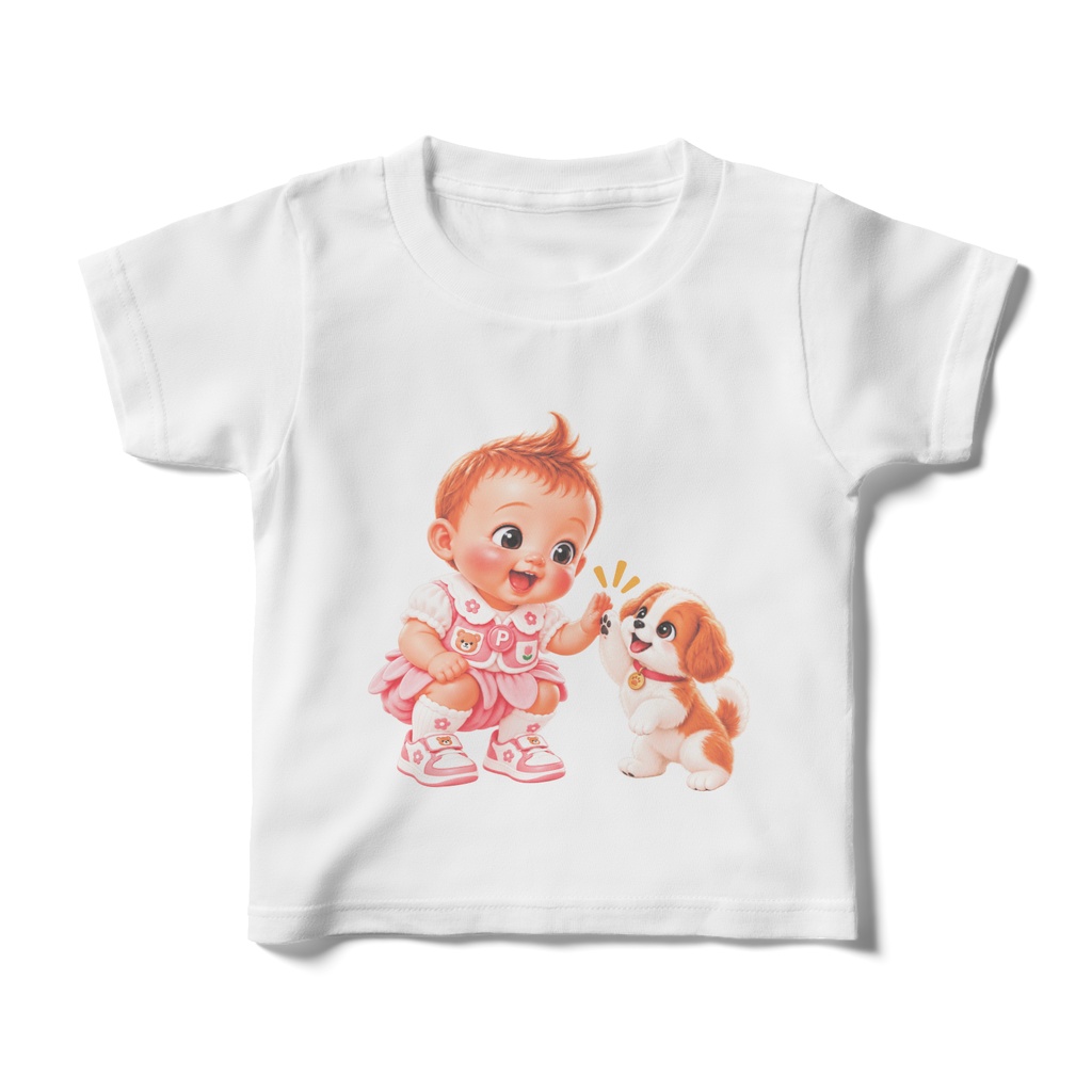 PPOJAKI HIGH FIVE キッズTシャツ