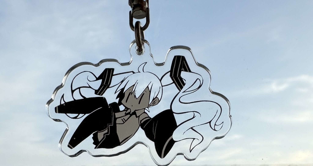 初音さんアクキー