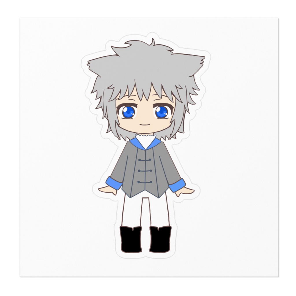 小さなフェンリーステッカー