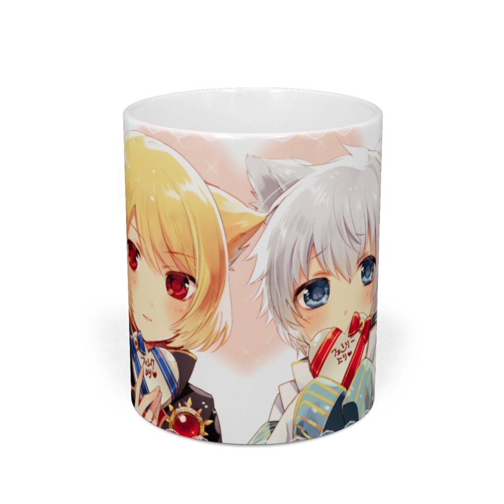 バレンタインフィンフェンマグカップ