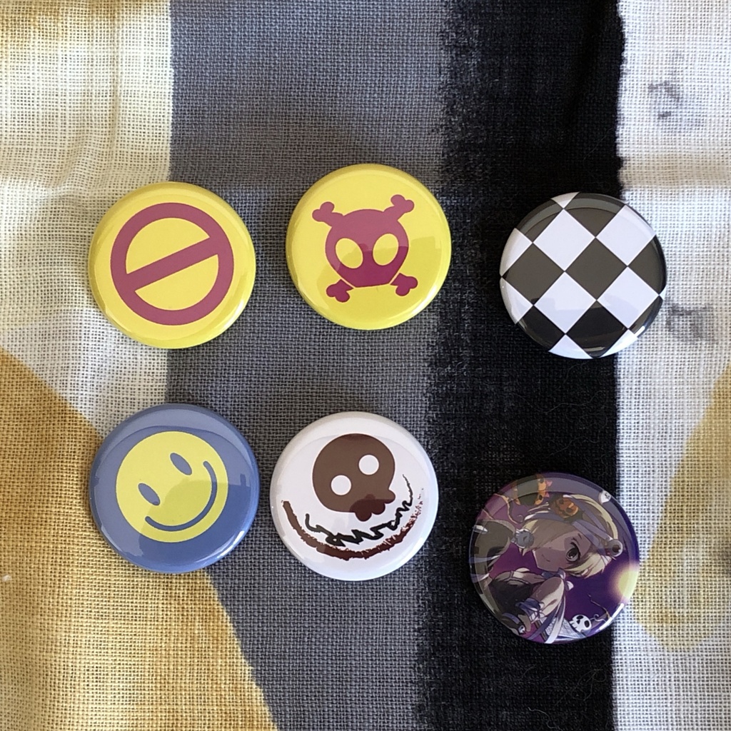 小梅ちゃん缶バッジセット