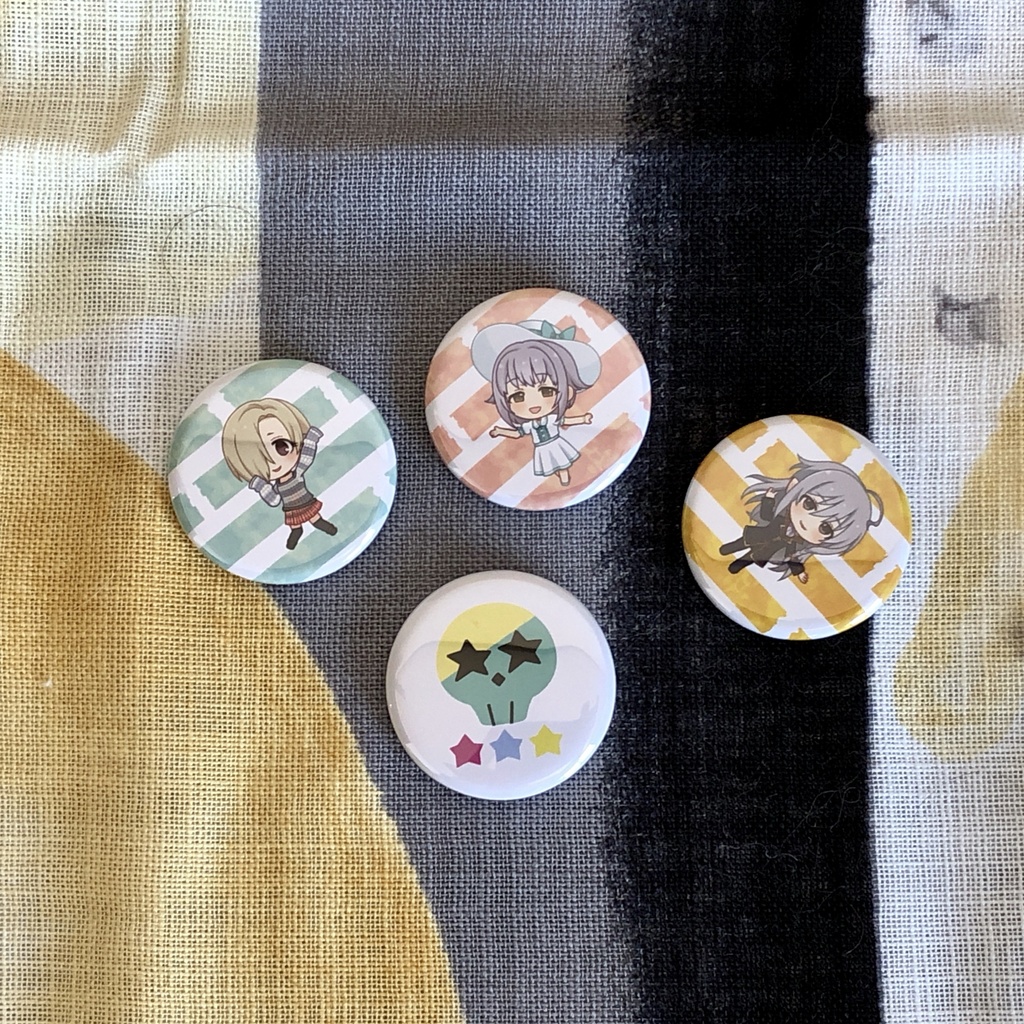142's缶バッジセット